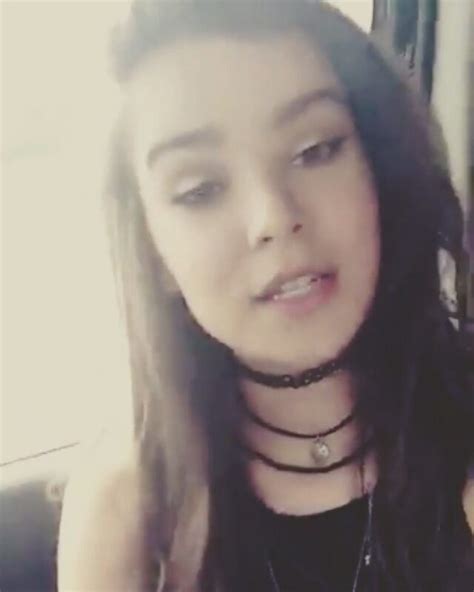 hailee steinfeld snapchat|hailee steinfeld instagram picuki.